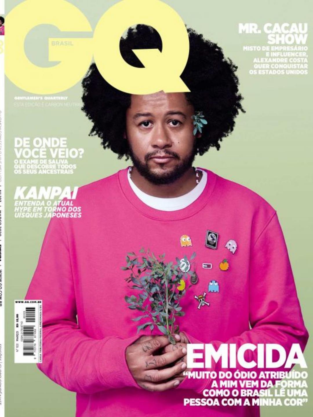 Capa GQ Brasil com Emicida